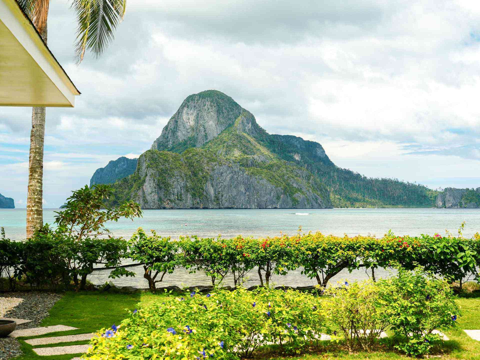 Ein Cottage am Meer